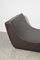 Chaise Longue en Cuir Marron de Viccarbe, Espagne 4