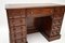 Victorian Leather Top Knee Hole Desk, 1860s, Image 9