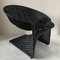 Vintage Wicker and Metal Lounge Chair by Roderick Vos Kraton for Driade, 1990s 3