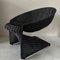 Vintage Wicker and Metal Lounge Chair by Roderick Vos Kraton for Driade, 1990s, Image 1