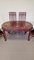 Mahogany Dining Table Set with Chairs, Set of 5, Image 4