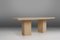 Dinner Table in Travertine, France, 1960s, Image 2