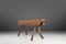 Rustic Tree Trunk Bench, France, 1850s, Image 1