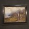 Artiste Italien, Paysage, 1860, Huile sur Panneau 10