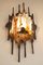 Large Brutalist Wall Lights, Set of 3 9