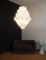 Large Vintage Italian Murano Chandelier with 87 White Alabaster Disks, 1990s 15