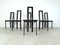 Italian Model Regia Dining Chairs by Antonello Mosca for Ycami, 1980s, Set of 6 9