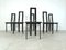 Italian Model Regia Dining Chairs by Antonello Mosca for Ycami, 1980s, Set of 6, Image 9