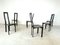 Italian Model Regia Dining Chairs by Antonello Mosca for Ycami, 1980s, Set of 6 7