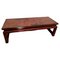 19th Century Chinese Red Lacquered Coffee Table 1