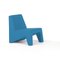 Cubic Hellblauer Stuhl von Moca 1