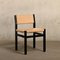 SE82 Chairs in Black Wood with Handwoven Rush Seats by Martin Visser for 't Spectrum, Netherlands, 1970s, Set of 4, Image 8