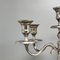 Handmade 5-Candle Candelabra in Stainless Steel, Italy, 1950s, Image 5