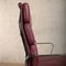 Chaise de Bureau Ea219 Soft Pad en Chrome et Cuir Aubergine par Charles & Ray Eames pour Vitra, 2011 13