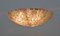 Mid-Century Modern Murano Glass Flower Basket Ceiling Light from Barovier & Toso, 1950 7