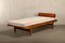 Daybed in Oak, Leather and Bouclé by Poul M. Volther for FDB Møbler, Denmark, 1963, Image 2