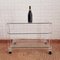 Vintage Italian Acrylic Glass Trolley, 1980s 19