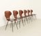 Plywood Side Chairs by Carlo Ratti, Italy, 1950s, Set of 6, Image 1