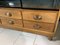 Oak and Brass Frame Haberdashery Cabinet, 1890s 3