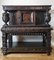 Antique Elizabethan Inlaid Oak Livery Cupboard, 1500s 2