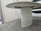 Oval White Carrare Marble Dining Table, 1960s 7