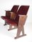 Mid-Century Cinema Bench in Beech by Ton, 1970s 5