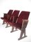 Mid-Century Cinema Bench in Beech by Ton, 1970s, Image 6