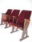 Mid-Century Cinema Bench in Beech by Ton, 1970s 2