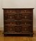 Antique English Geometric Oak Chest of Drawers, 1600s 4