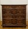 Antique English Geometric Oak Chest of Drawers, 1600s 5