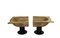 Natural Wooden Armchairs with Table, 2017, Set of 3 6