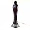 Vintage Purple Table Lamp from BG Specialkristall, Image 1