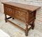 Spanish Console Table with Four Carved Drawers, 1930s, Image 3