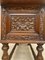 Spanish Console Table with Four Carved Drawers, 1930s, Image 6