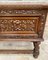 Spanish Console Table with Four Carved Drawers, 1930s 5