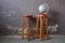 Tabourets de Bar Style Chalet en Pin, 1970s, Set de 2 3