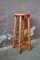 Chalet Style Pine Bar Stools, 1970s, Set of 2 7