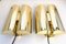 Swedish Brass Sconces from Fagerhult Belysning, 1980s, Set of 2 1