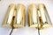 Swedish Brass Sconces from Fagerhult Belysning, 1980s, Set of 2, Image 1