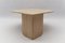 Italian Oval Travertine Coffee Table, 1960s 9