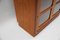 Mid-Century Modern Scandinavian Teak Wood Glass Cabinet, 1960s 8