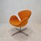 Swan Chairs by Arne Jacobsen and Fritz Hansen, 1990s, Set of 2 3