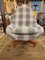 Egg Chair mit Bezug im Burberry Style von Greaves & Thomas, 1960er 2