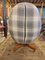 Egg Chair with Burberry Style Upholstery from Greaves & Thomas, 1960s, Image 4