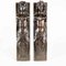 Caryatids with Dark Patina, 1600s, Set of 2 1