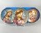 Mothers Day Limited Edition Collectible Plates by Edwin M. Knowles for Edna Hibel, 1986, Set of 3, Image 1