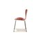 Red Wooden Dining Room Chairs from Fritz Hansen, Set of 8 10