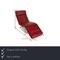 Daily Dreams Lounger in Red Leather from Willi Schillig 2