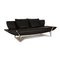 Model 1600 2-Seater Sofa in Black Leather from Rolf Benz 3