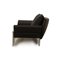 Model 1600 2-Seater Sofa in Black Leather from Rolf Benz 9